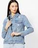 Buy Blue Jackets & Coats for Women by DNMX Online | Ajio.com