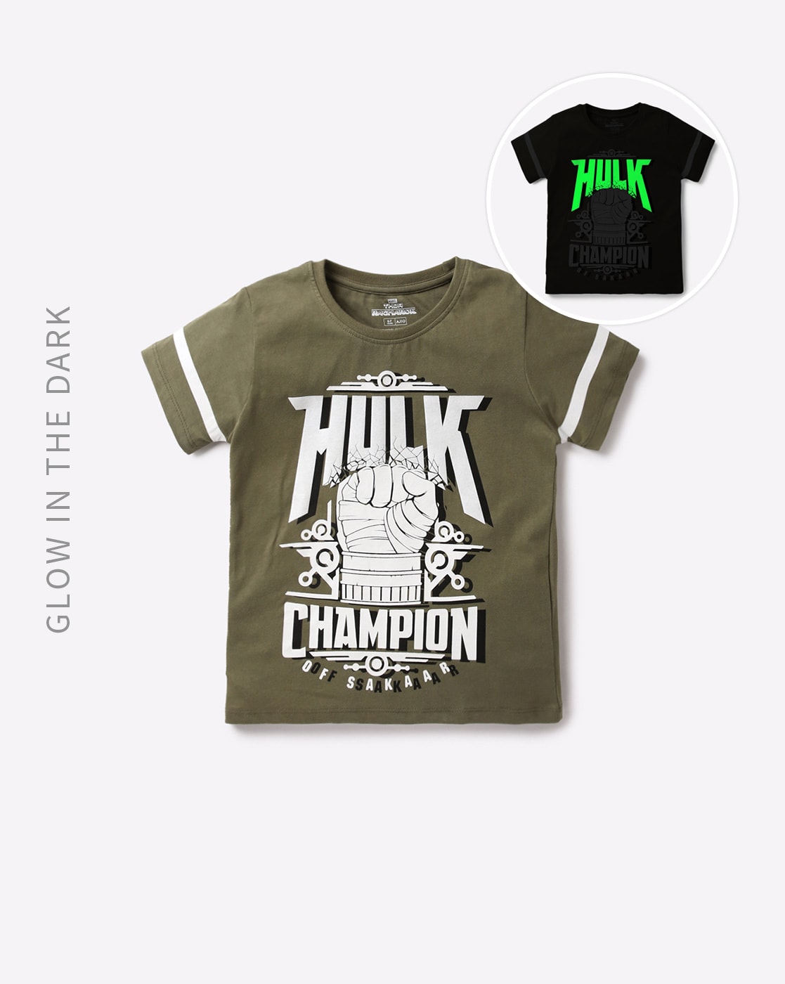 hulk glow in the dark t shirt