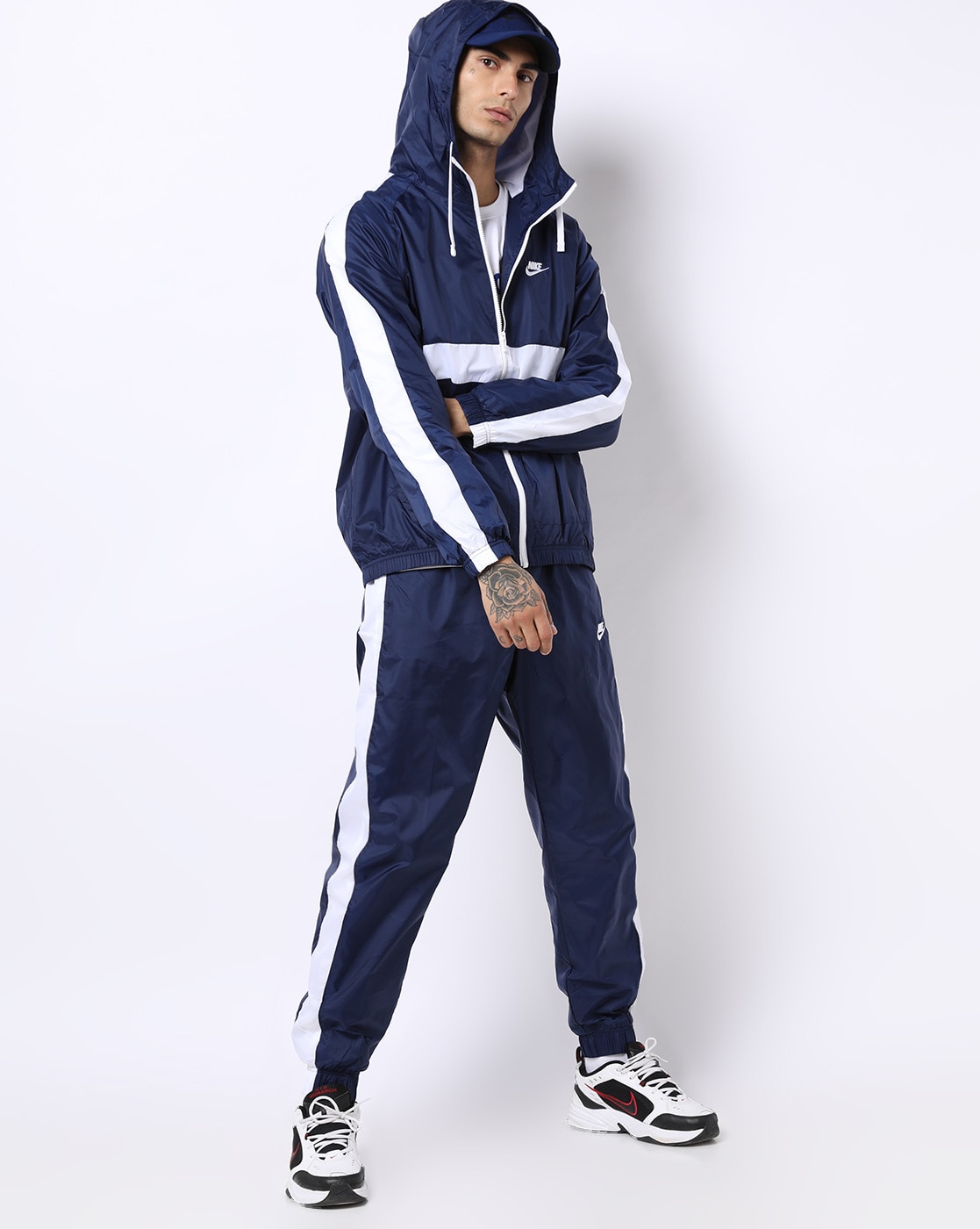 Mens nike tracksuit with on sale hood