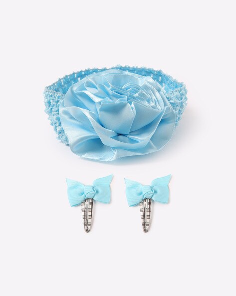 blue hair accessories