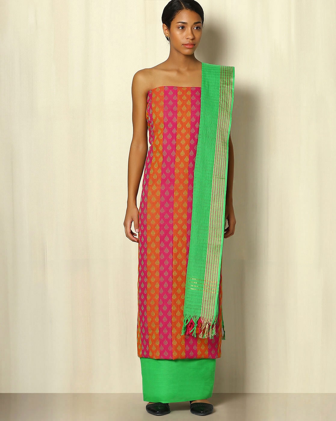 Buy Blue Dress Material for Women by Hinayat Fashion Online | Ajio.com