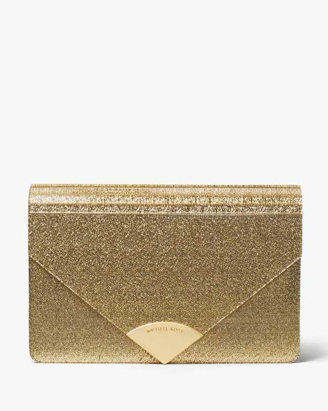 Clutches Michael Kors - Barbara glitter and leather clutch - 30S8MB8C2X710