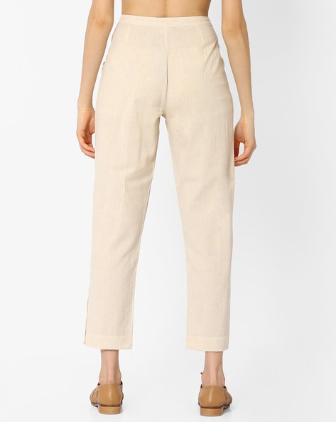 Max Mara Weekend Stretch Cigarette Trousers Ankle Length Slim Pants Size 4  NWT | eBay