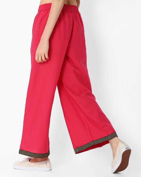 Buy Pink Pants for Women by AVAASA MIX N' MATCH Online