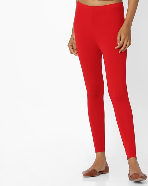 Buy Red Leggings for Women by AVAASA MIX N' MATCH Online