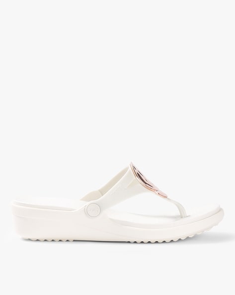 Buy White Heeled Sandals for Women by CROCS Online 