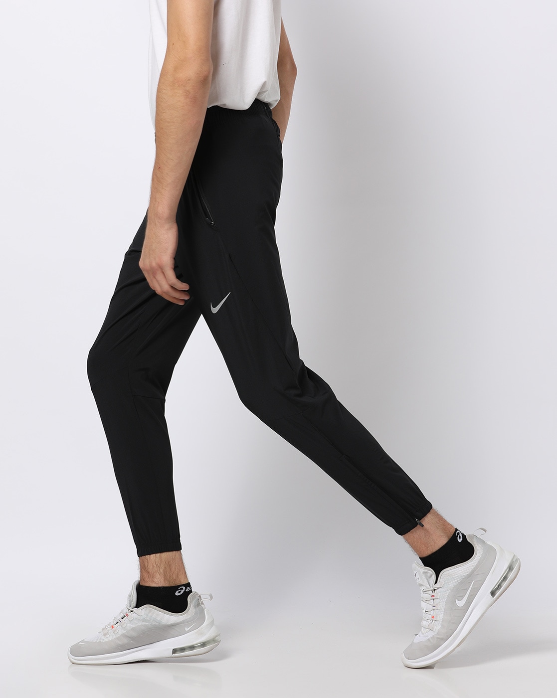 Buy Women Polyester StraightCut Gym Pants  Black Online  Decathlon