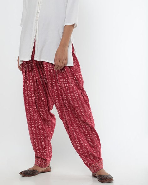 Amazon.com: Pure Cotton Ethnic Printed Salwar Kameez with Churidar Pants  (Size_52/ Denim Blue) : Clothing, Shoes & Jewelry