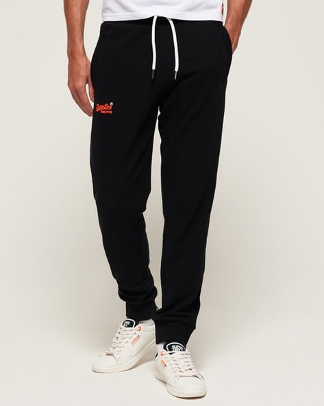 superdry black joggers