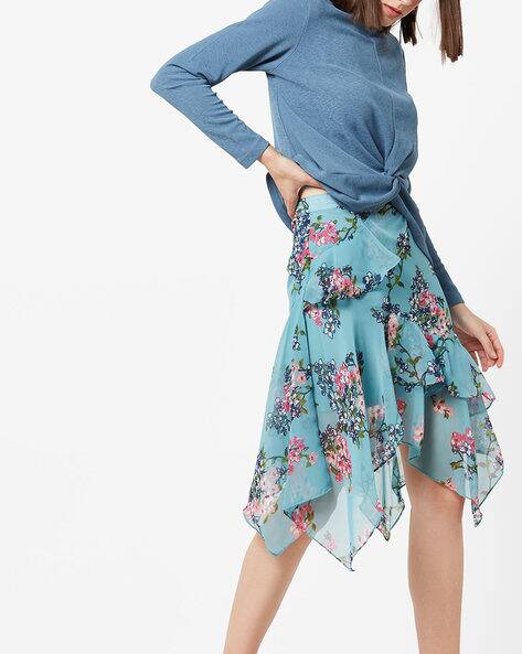 wrap around skirt ajio