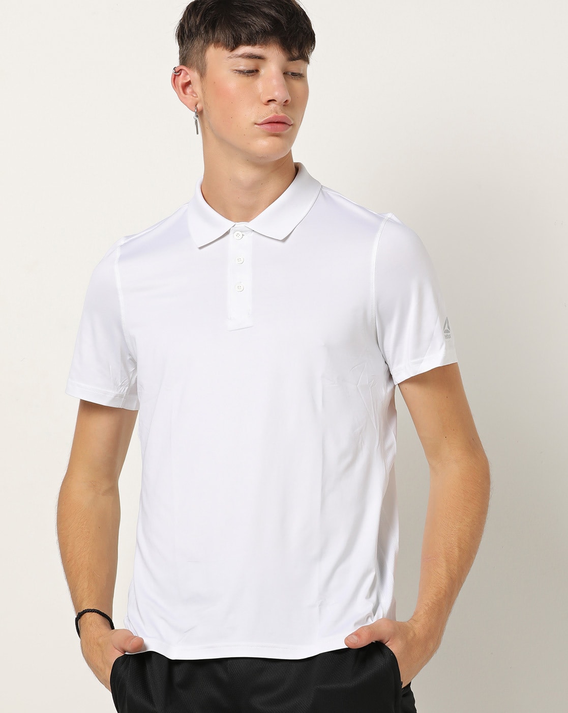Buy White Tshirts for Men by Reebok 