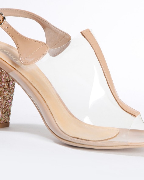 Buy Catwalk Women Silver Transparent Heels - Heels for Women 88672 | Myntra-omiya.com.vn