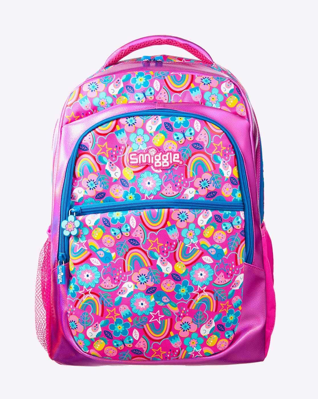 Smiggle backpack pink Clearance