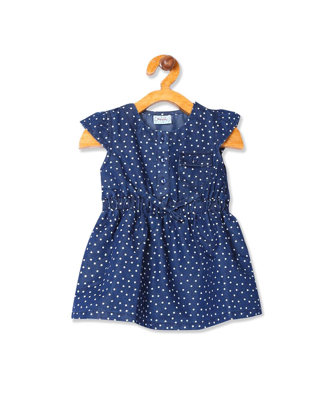 dark blue long frock