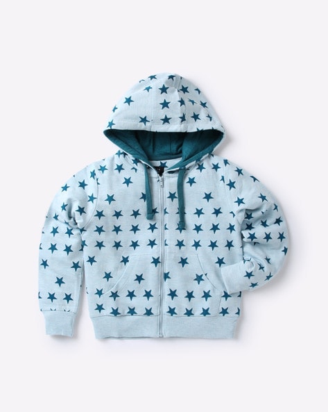 girls light blue hoodie