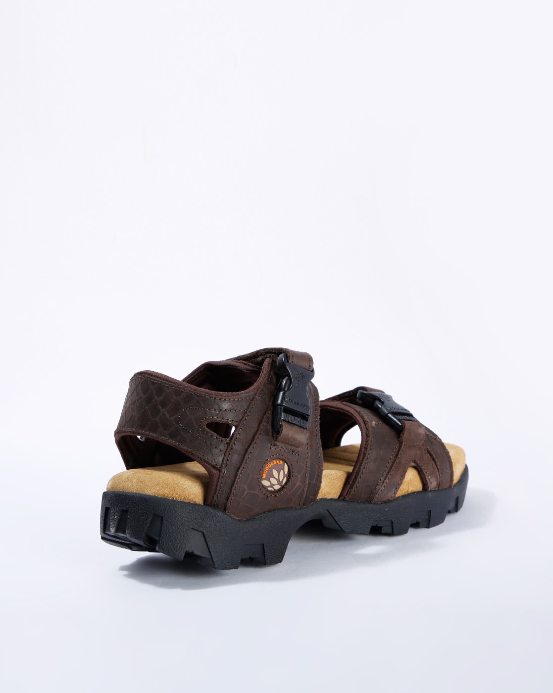 woodland textured sandals