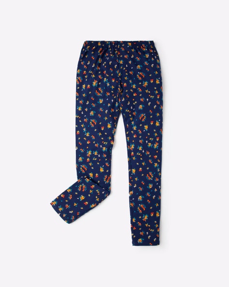 Buy Navy Blue Leggings for Girls by RIO GIRLS Online