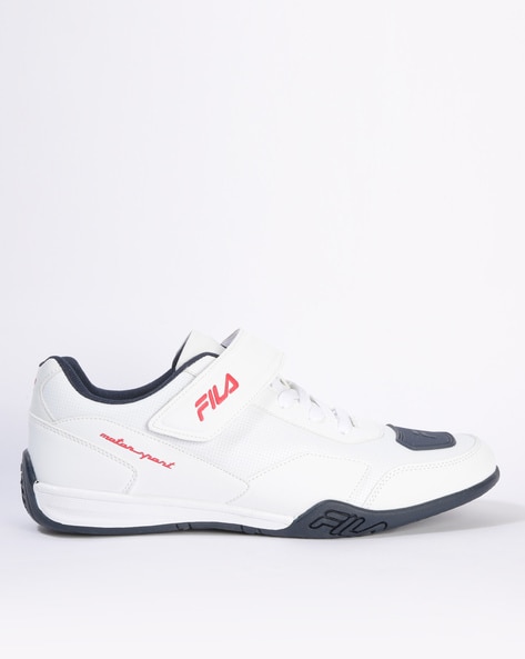 fila low top white