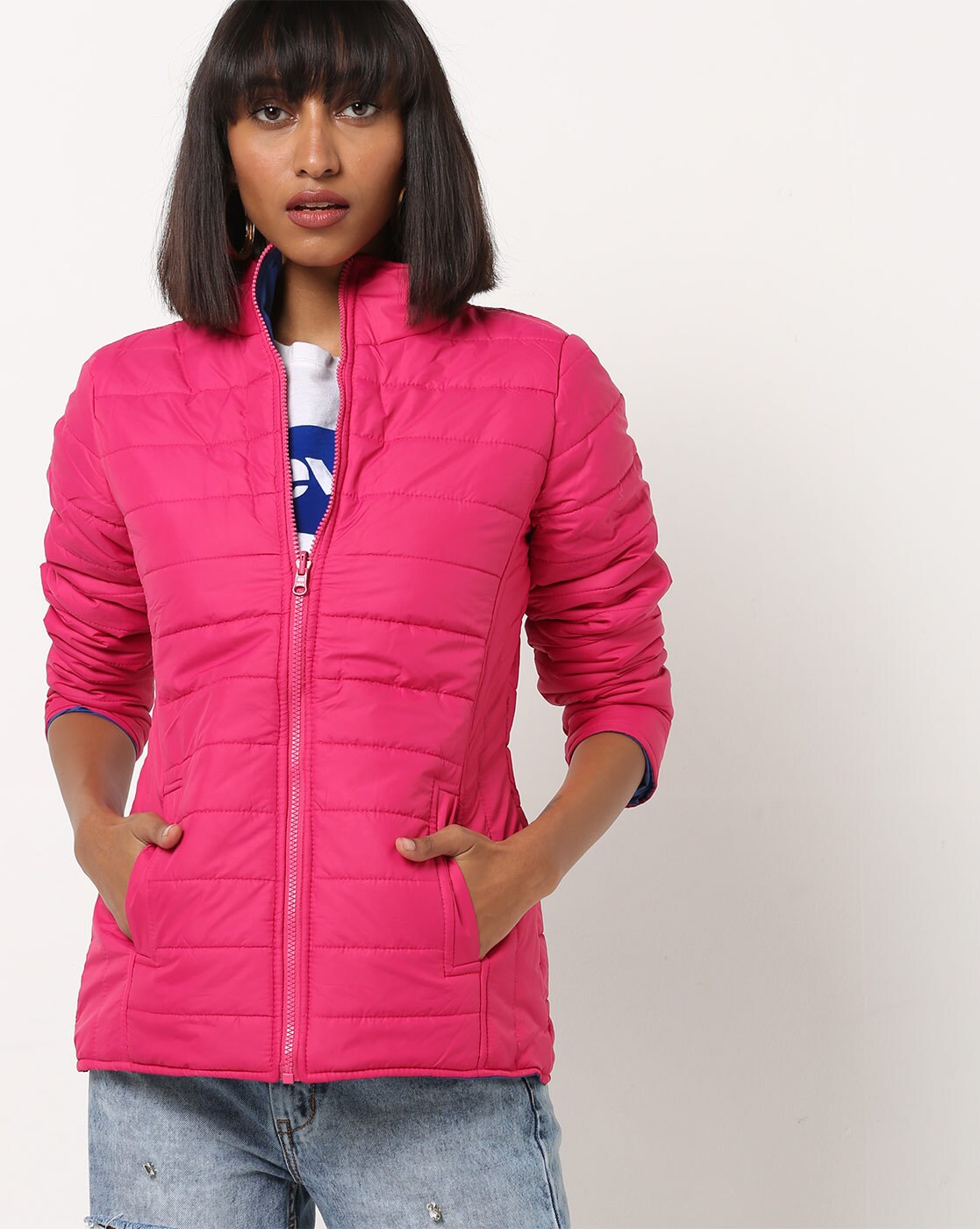 reversible jacket for ladies