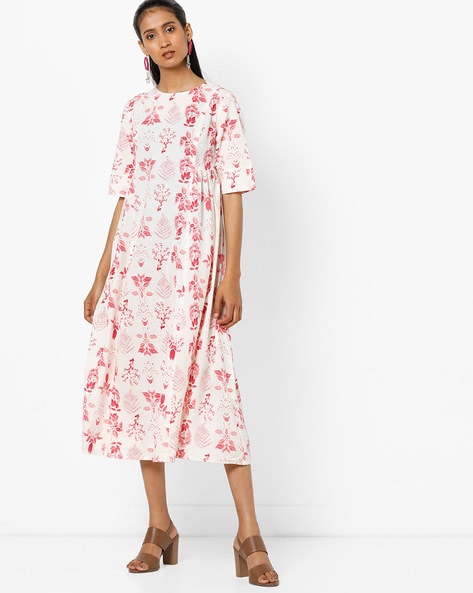 ajio midi dresses