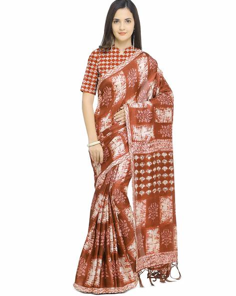 Buy SIDDHESHWAR Solid/Plain Daily Wear Georgette, Art Silk Black, Grey  Sarees Online @ Best Price In India | Flipkart.com