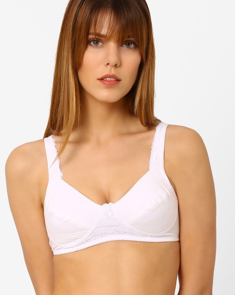 Buy Zivame White Half Coverage Lace Bra ZI00B24894PSBLP - Bra for Women  1764050