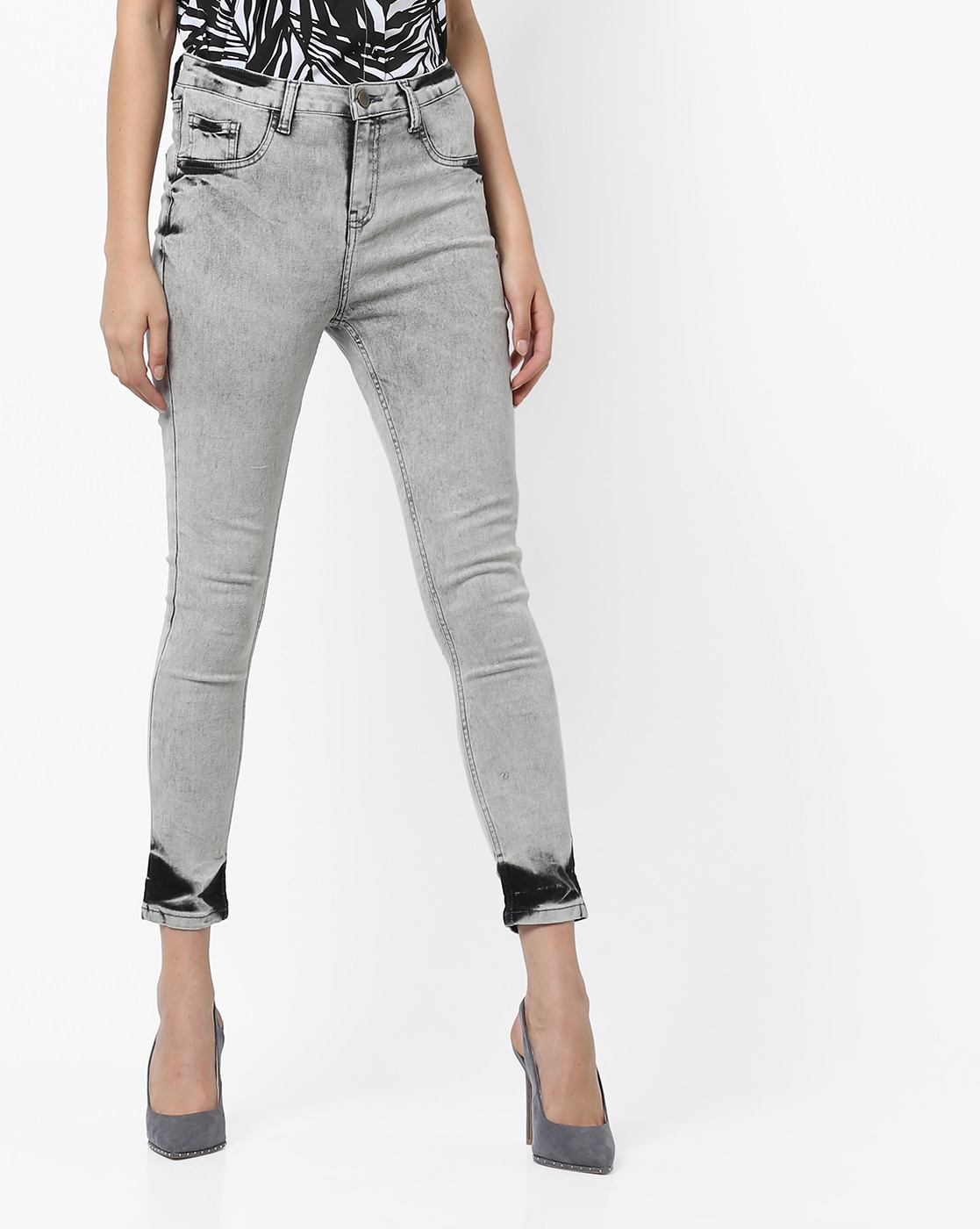 steel grey jeans