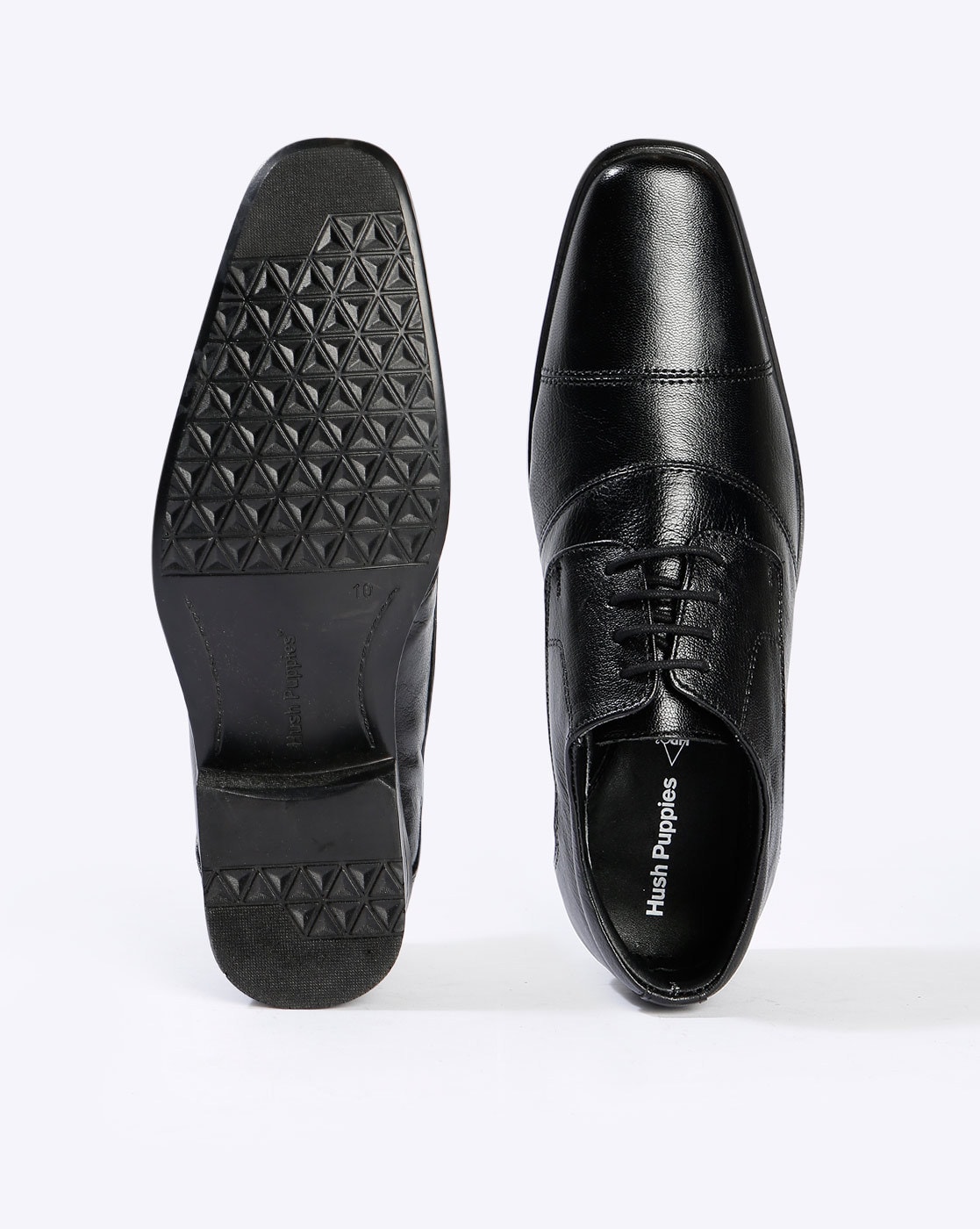 hush puppies hpo2 flex black formal shoes
