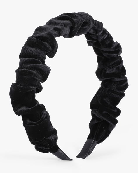 Hair Band with Scrunched Fabric
