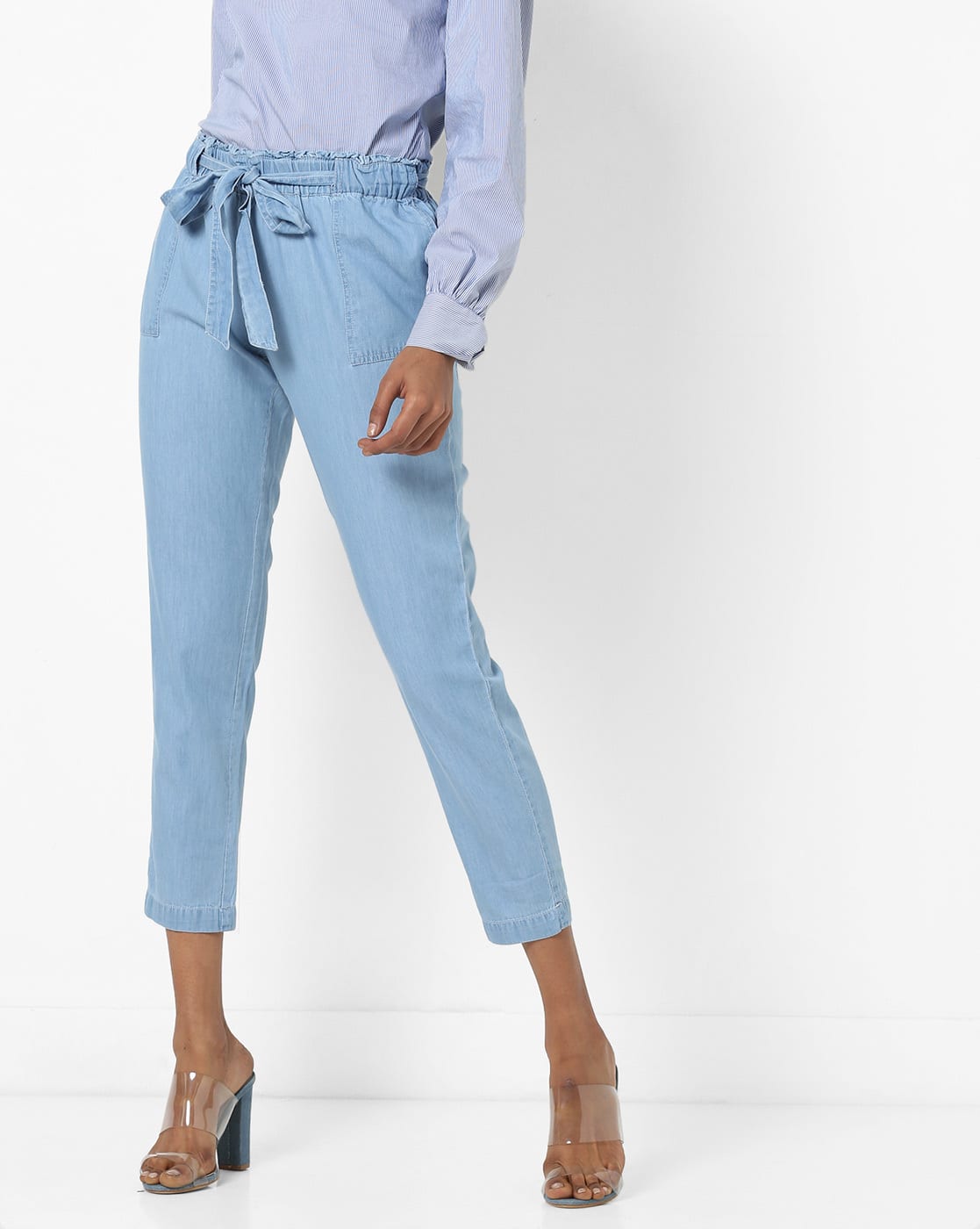 Buy Light Blue Jeans \u0026 Jeggings for Women by Vero Moda Online | Ajio.com