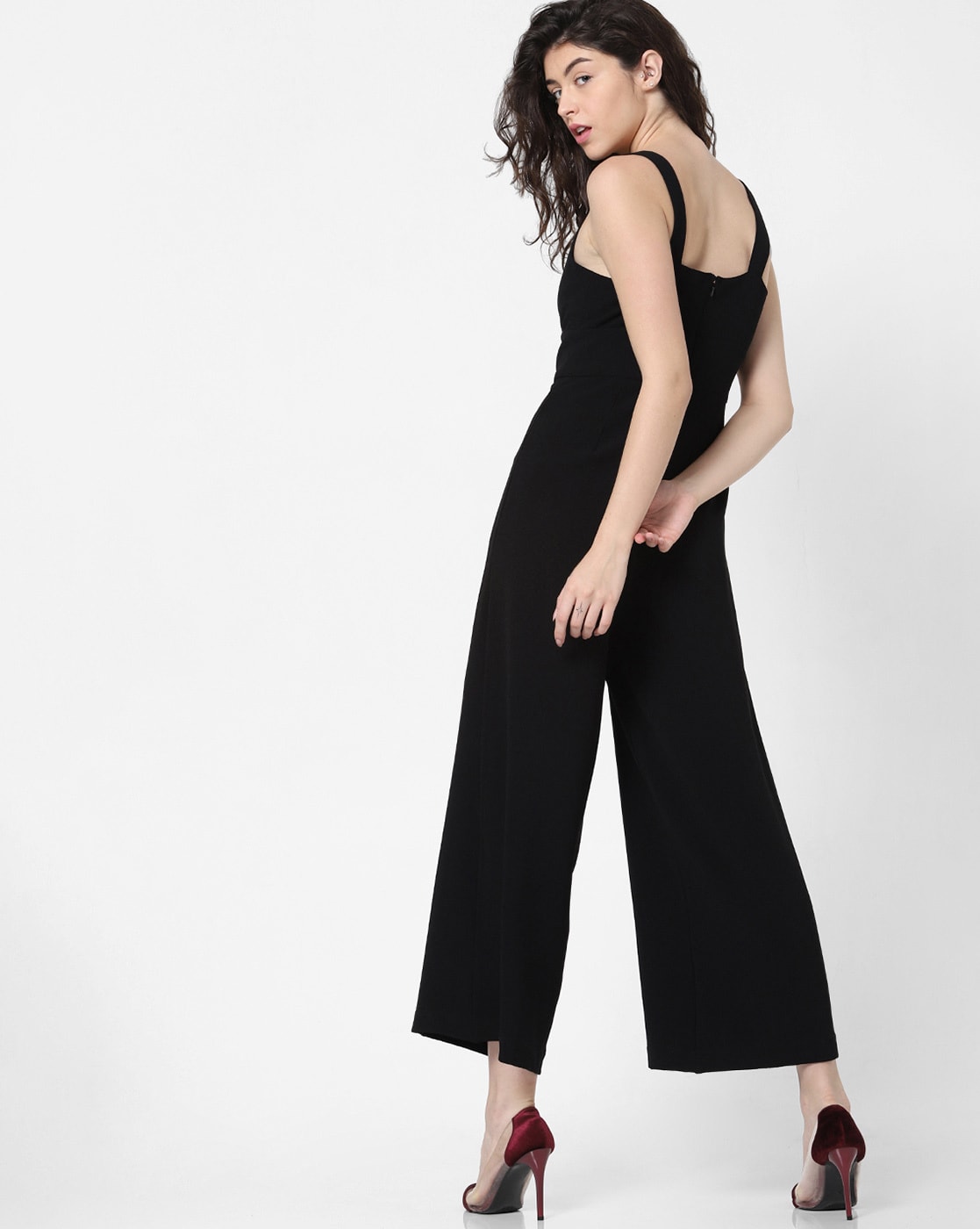 Adelyn Rae Glo Strappy Crepe Jumpsuit FINAL SALE – Ten, 41% OFF
