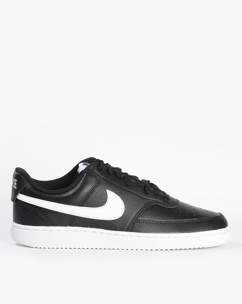 Court Vision Panelled Lace-Up Casual Shoes