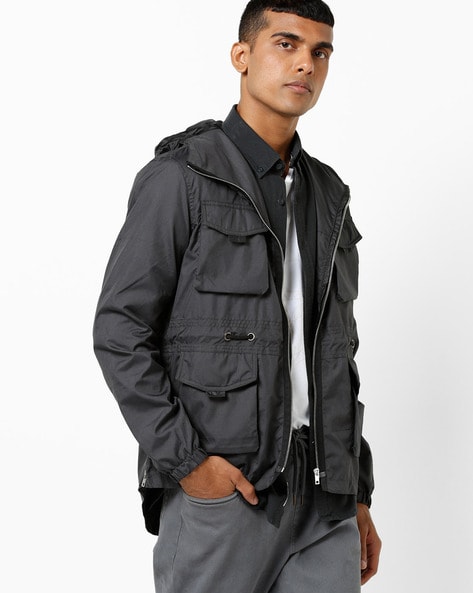 Buy Navy Blue Jackets & Coats for Men by AJIO Online | Ajio.com