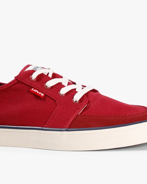 Levi's deals red sneakers