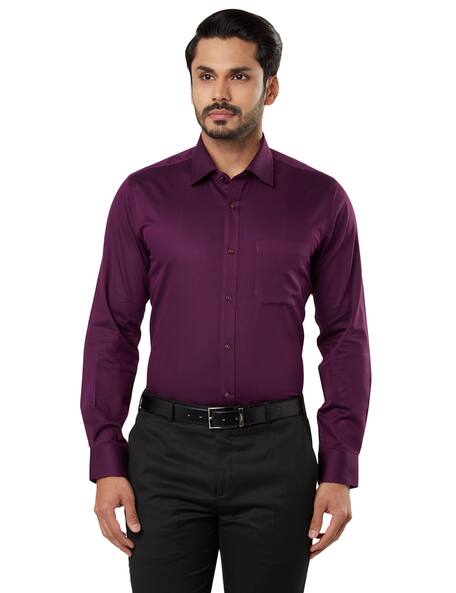 Dark violet color shirt Clearance