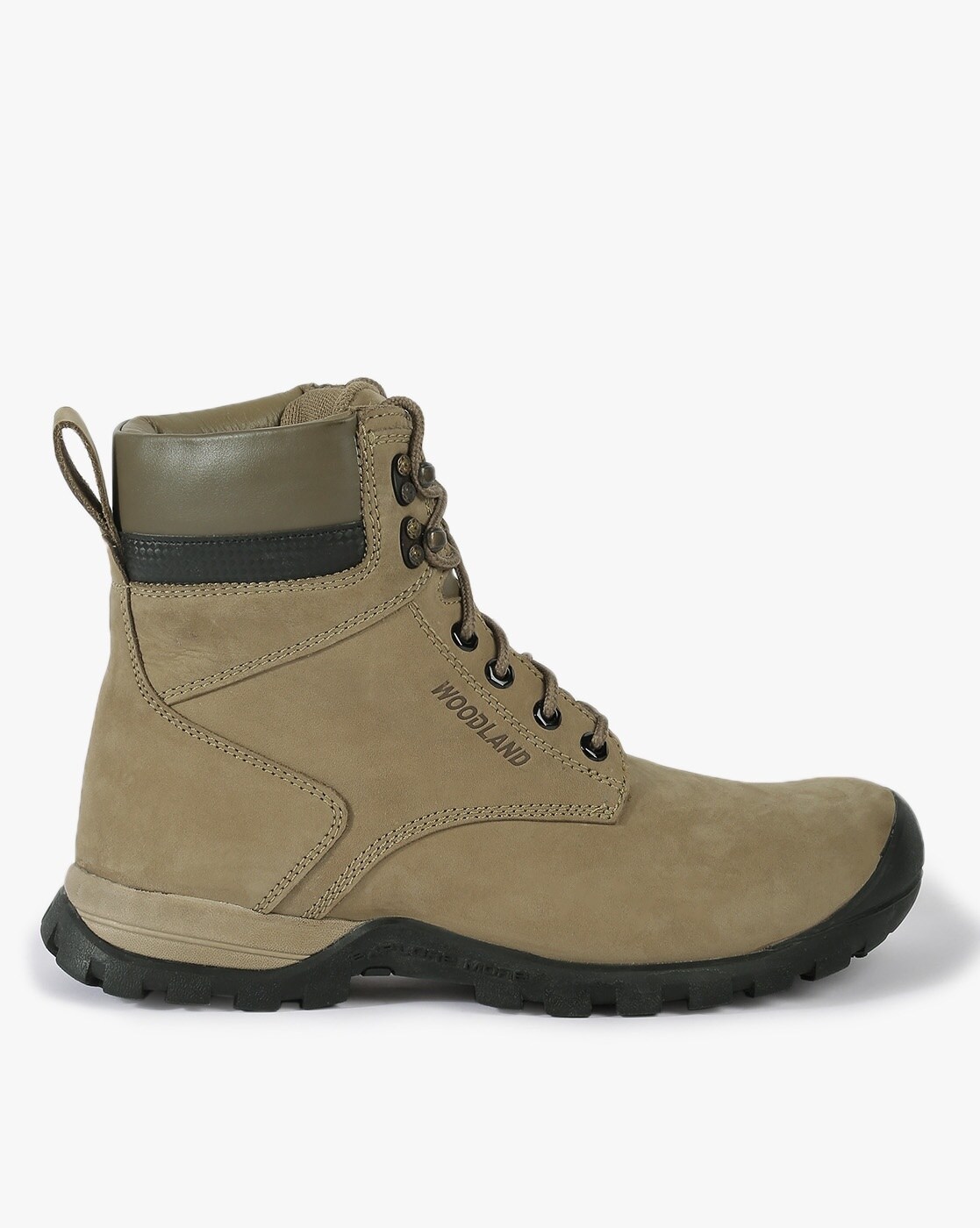 Buy Khaki Boots for Men by WOODLAND 