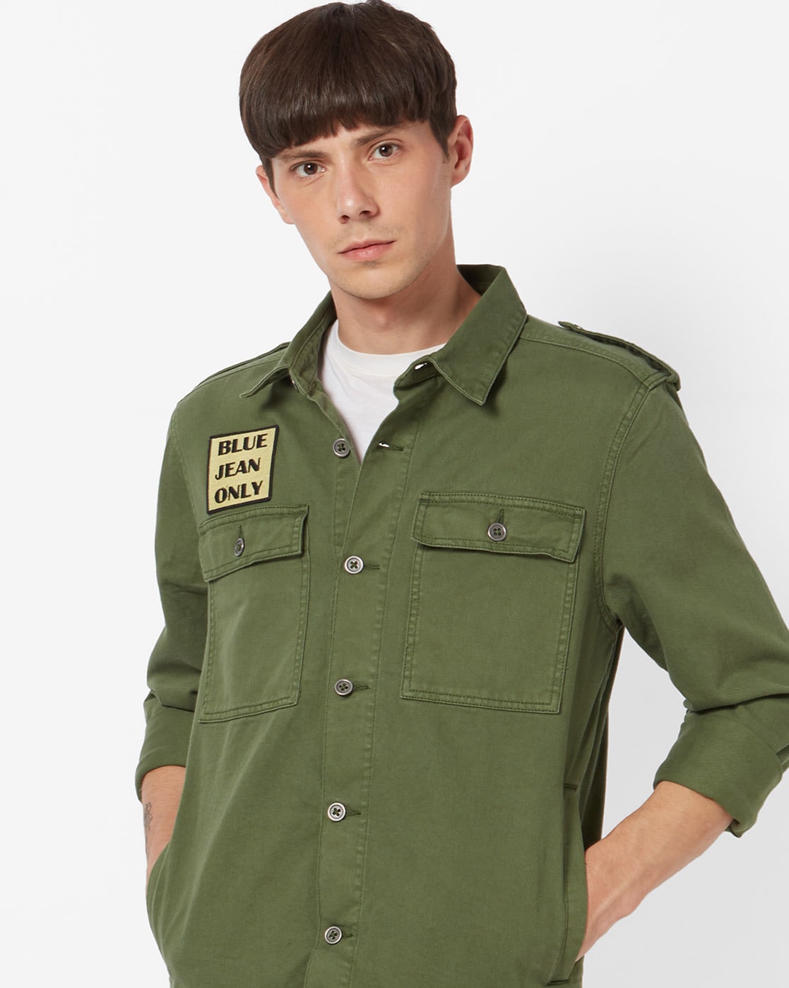 levi's green jacket