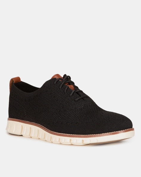 cole haan zerogrand black stitchlite oxfords