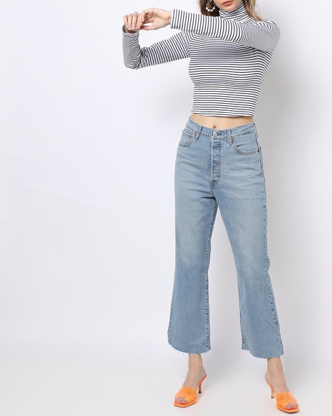 light wash flare jeans womens