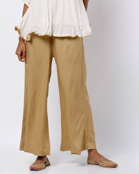 de moza Palazzo Pants with Semi-Elasticated Waistband-picture-10
