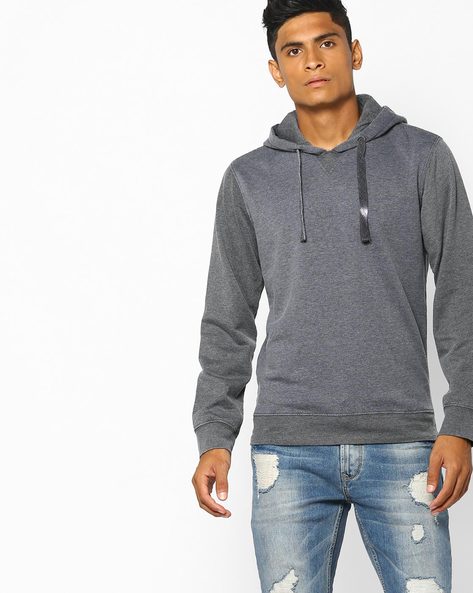 slim fitting hoodie