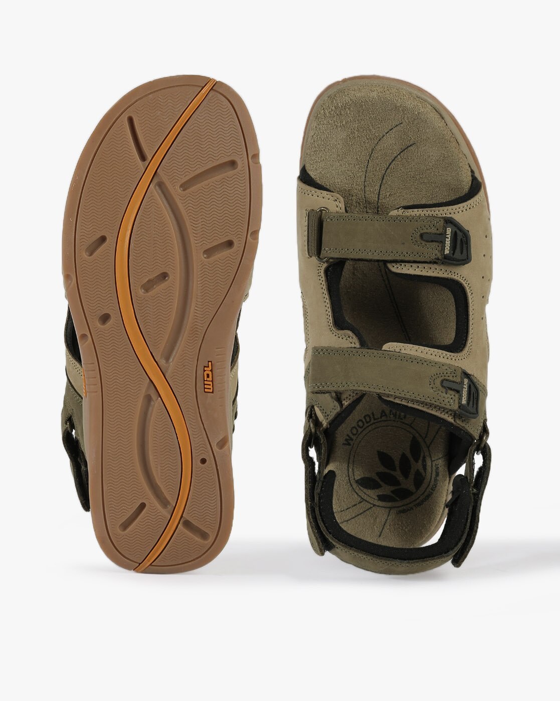 WOODLAND Men Green, Navy Sports Sandals - Price History