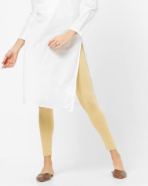 Buy Black Leggings for Women by AVAASA 