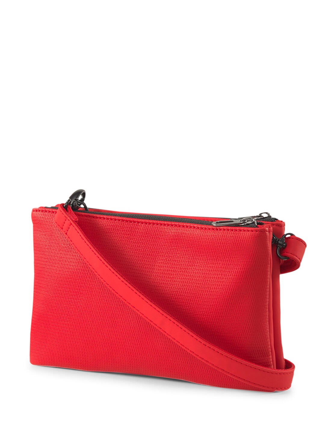 puma red handbag