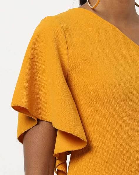 Buy Mustard Yellow Dresses for Women by Trend Arrest Online