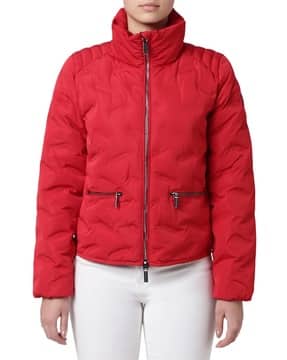 armani exchange red jacket