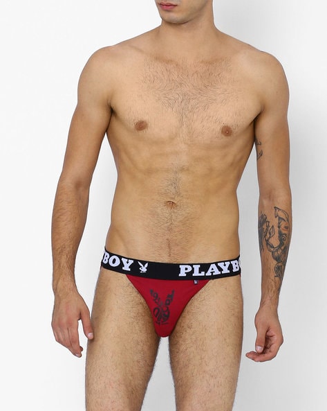 Buy Navy Blue Briefs for Men by Playboy Online