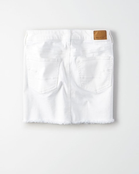 American eagle hotsell white mini skirt