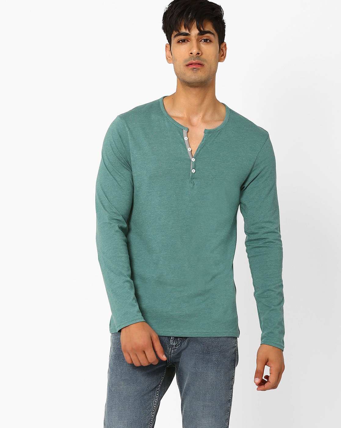 Buy Teal Green Tshirts for Men by ajio 
