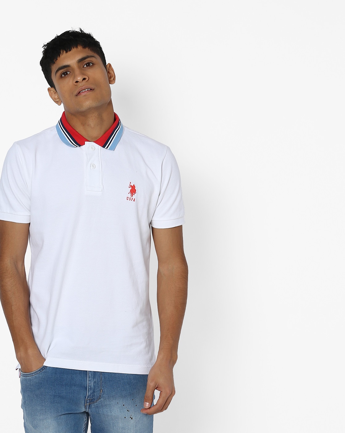 uspa white shirt